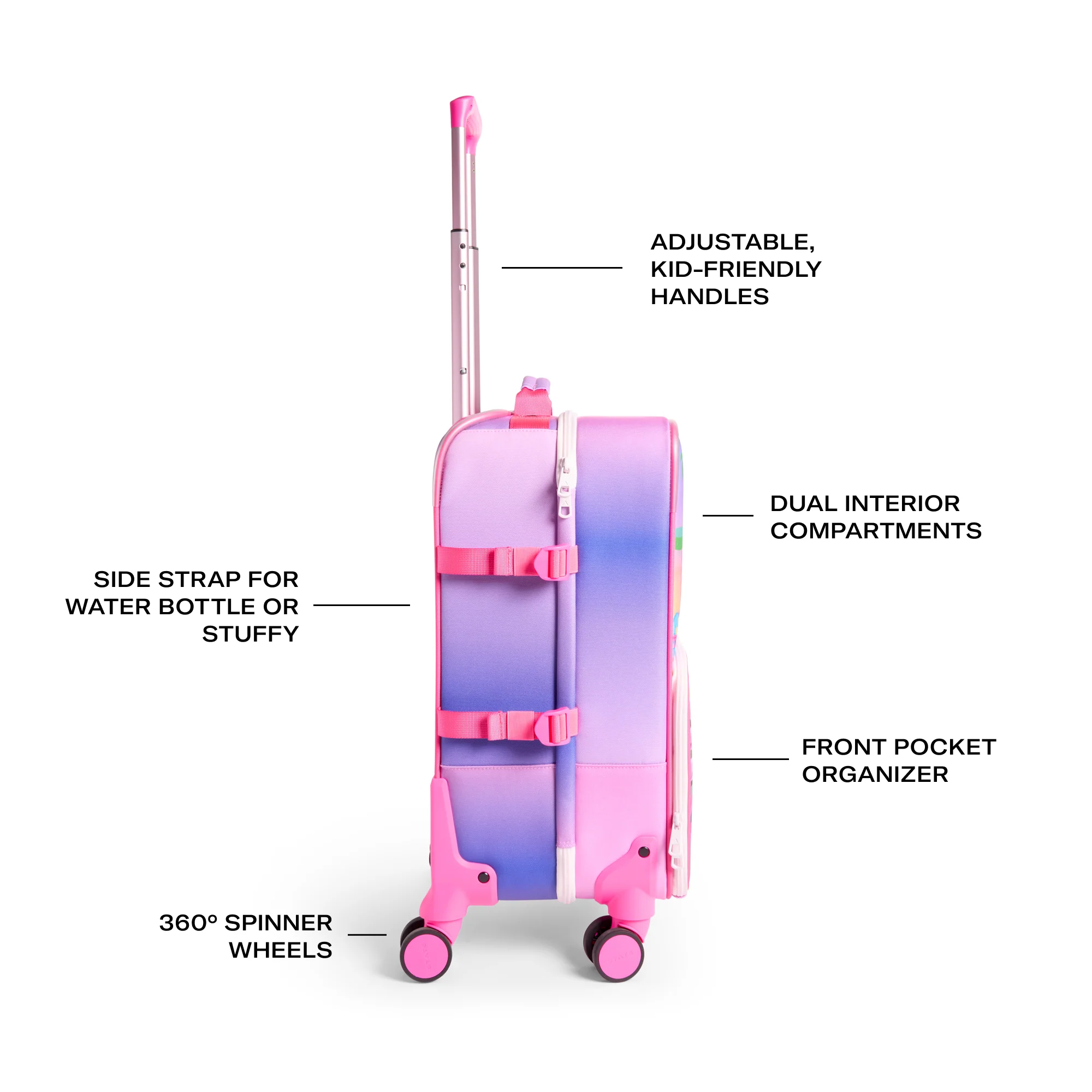 STATE x Barbie™ Logan Carry-On Suitcase - Image 2
