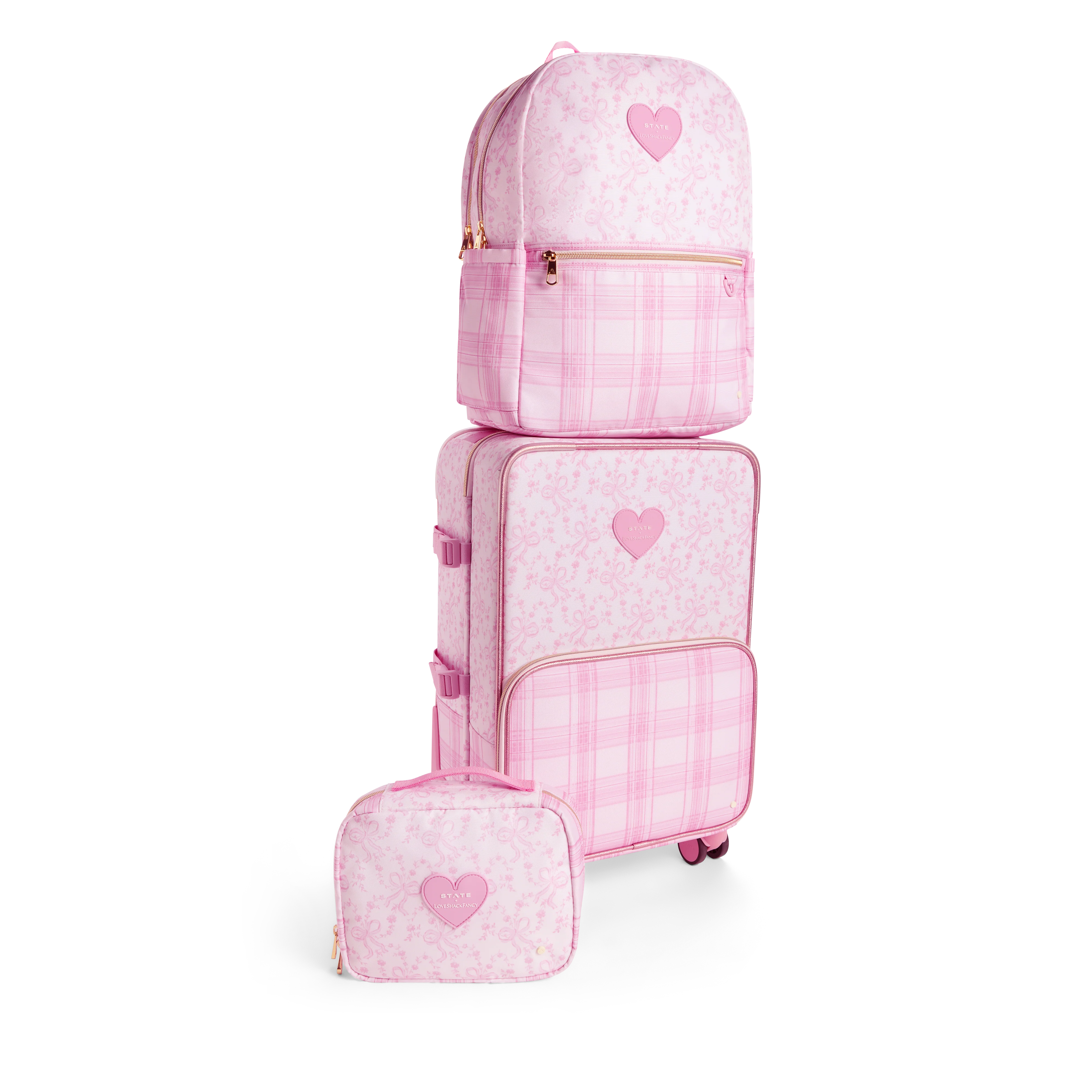 STATE x LoveShackFancy Logan Carry-On Suitcase - Image 6
